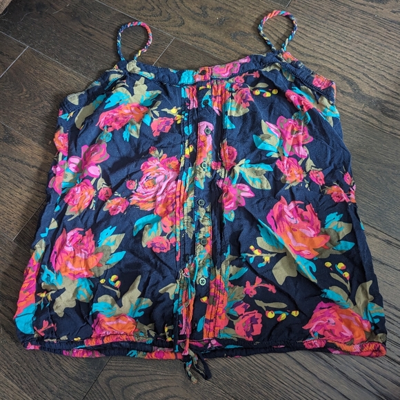 Garage Floral Blouse | Size Small - Picture 4 of 9